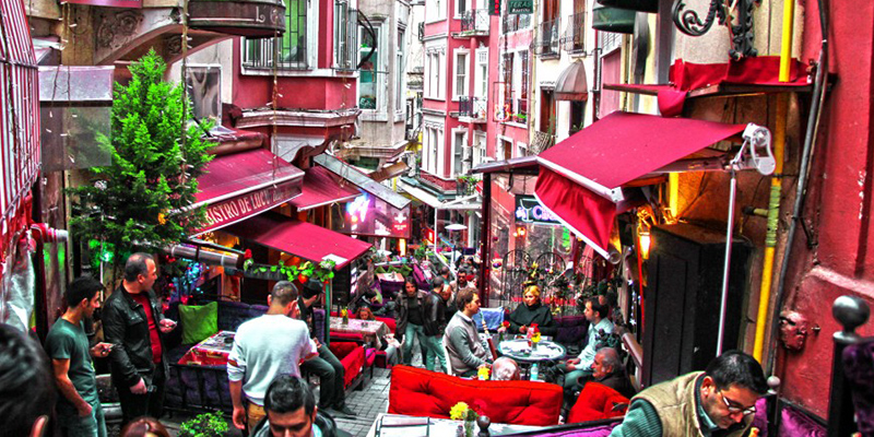 The Algerian Street in Istanbul