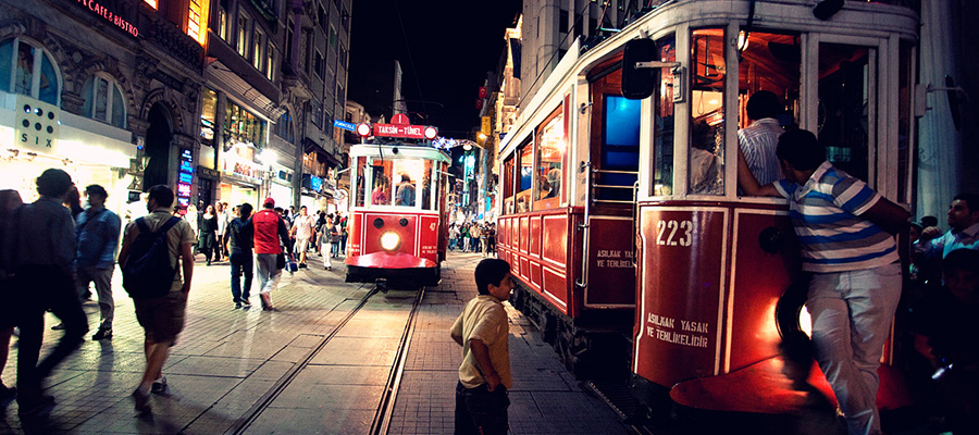 Tramway in Istanbul