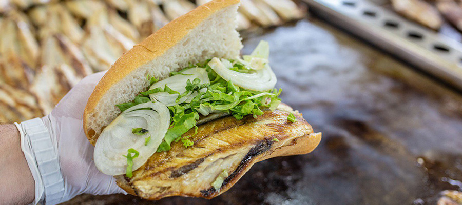 Turkish Fish Sandwich