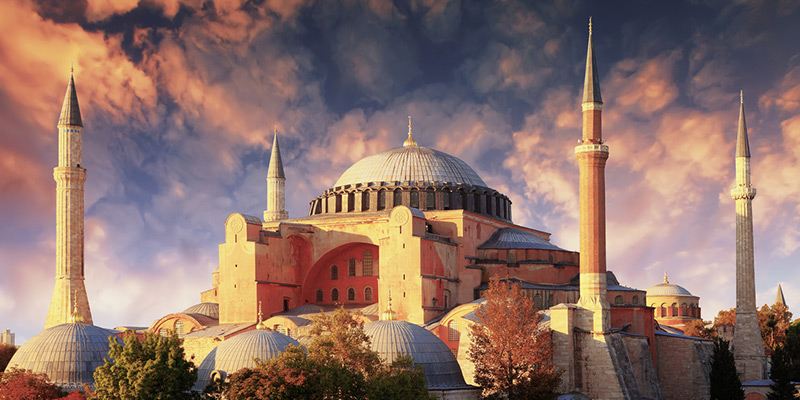 Byzantine buildings in Istanbul