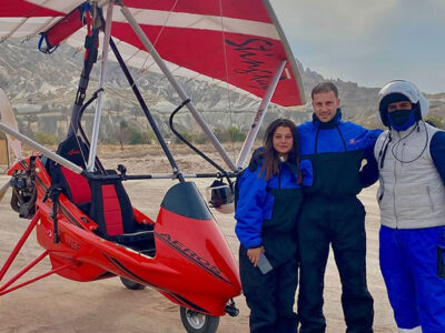 Cappadocia microlight flight